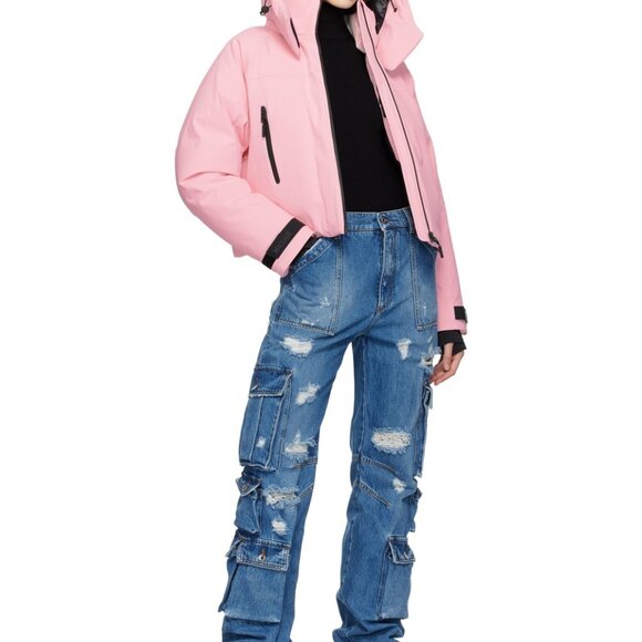 Mackage Amanda Down Ski Jacket - Pink - Size S - Picture 11 of 11